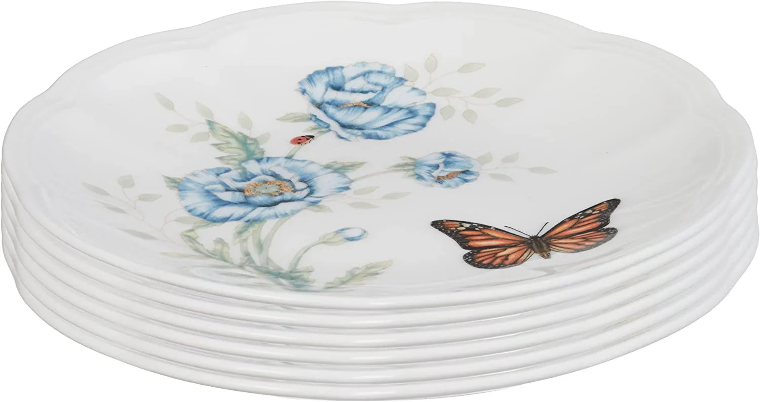 28 Piece Butterfly Meadow Classic Dinnerware Set 2
