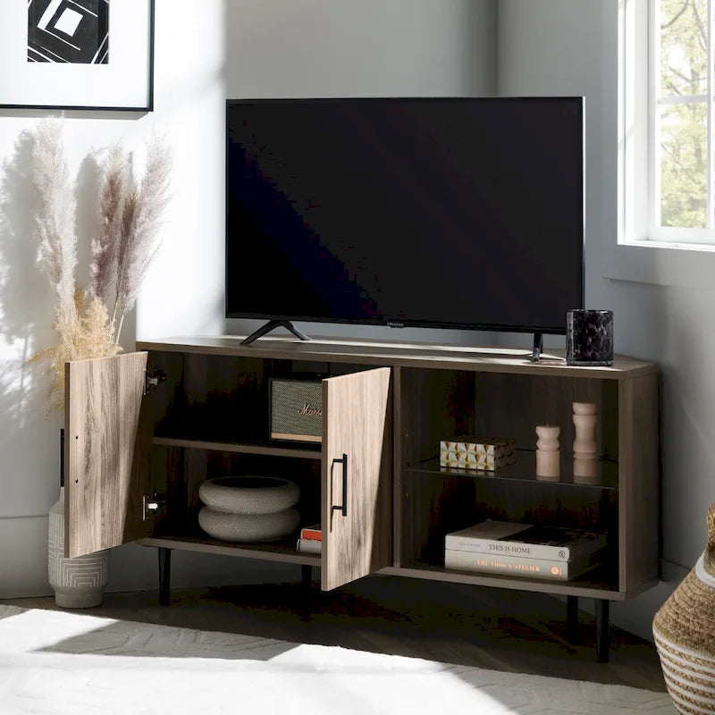 Middlebrook Esbo 48-Inch Corner Television Stand 7