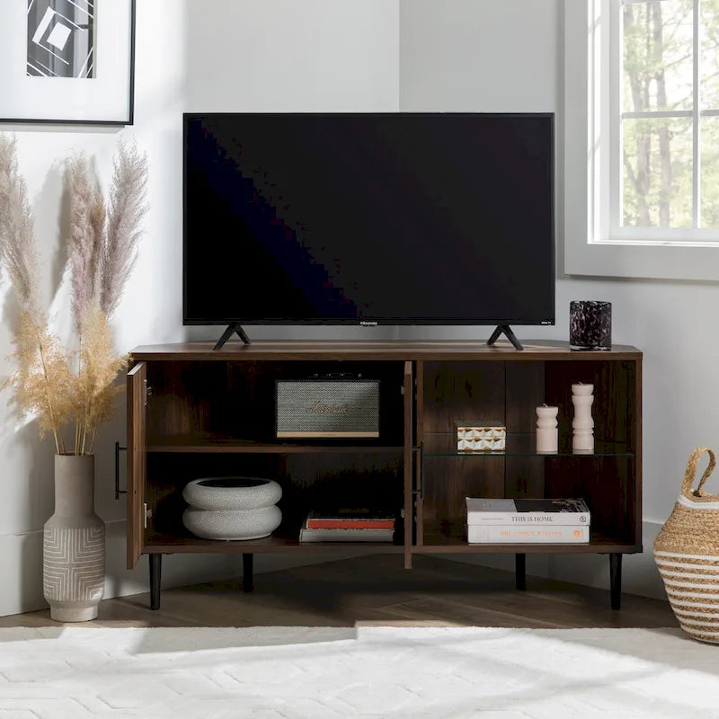 Middlebrook Esbo 48-Inch Corner Television Stand 26