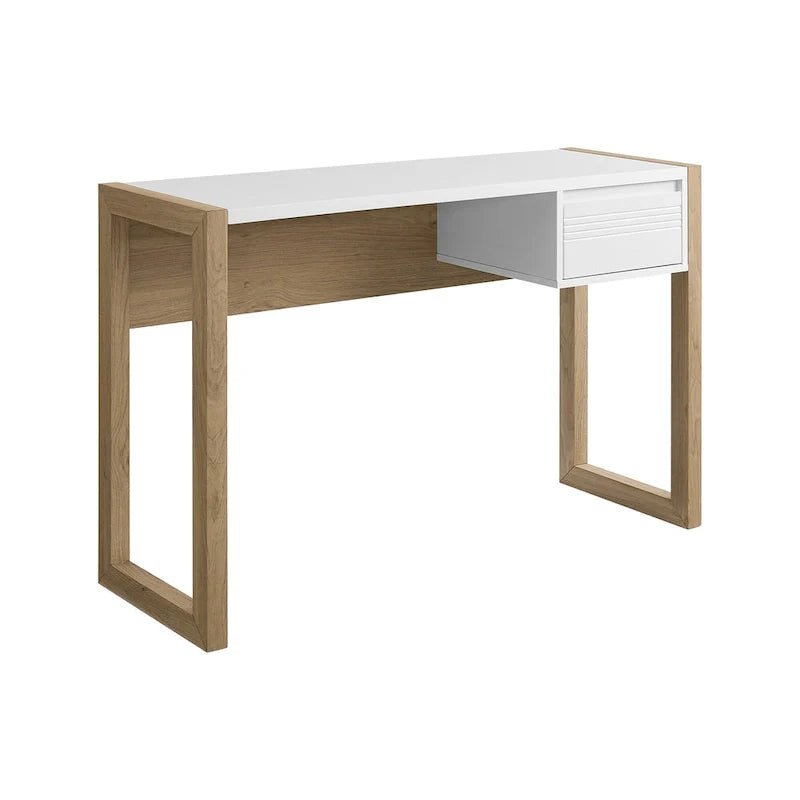 Two-Tone One-Drawer Writing Desk by Middlebrook 6