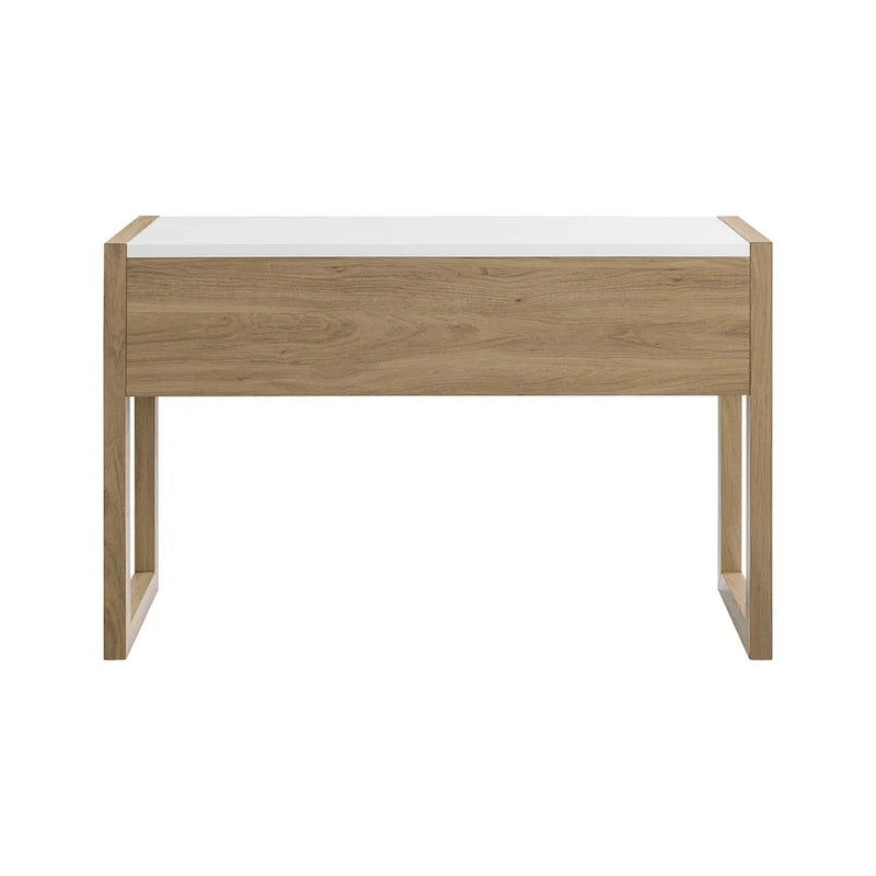 Two-Tone One-Drawer Writing Desk by Middlebrook 7