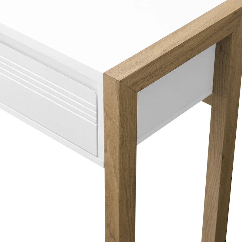 Two-Tone One-Drawer Writing Desk by Middlebrook 8