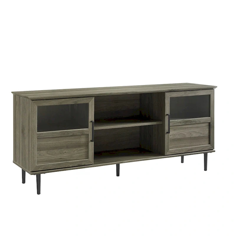 Middlebrook Jularbo 58-Inch Dual-Door Split Panel TV Stand 5