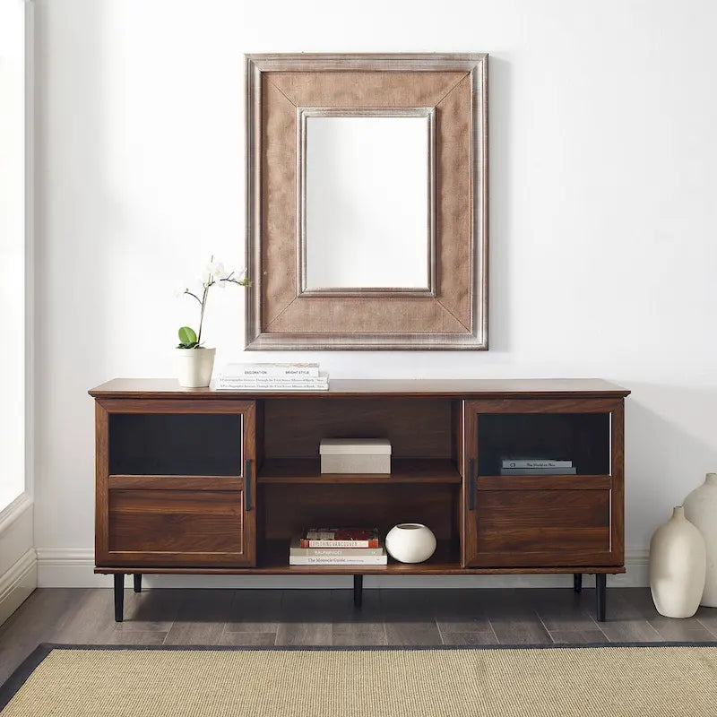 Middlebrook Jularbo 58-Inch Dual-Door Split Panel TV Stand 17