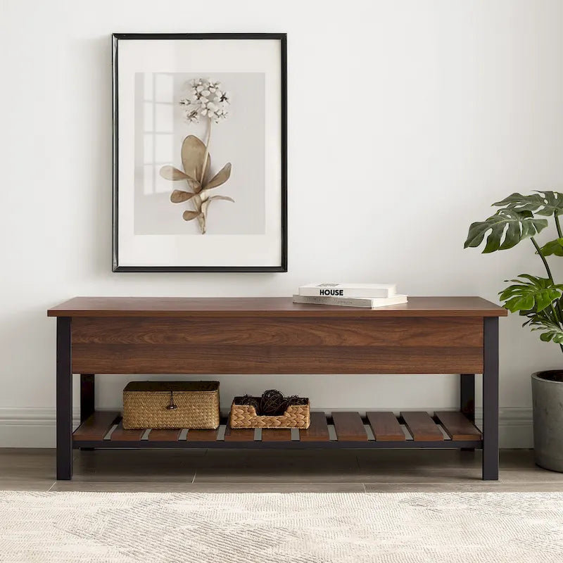 Paradise Hill Lift-Top Storage Bench by Middlebrook Designs 36