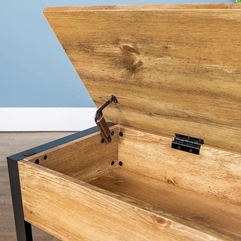 Paradise Hill Lift-Top Storage Bench by Middlebrook Designs 11