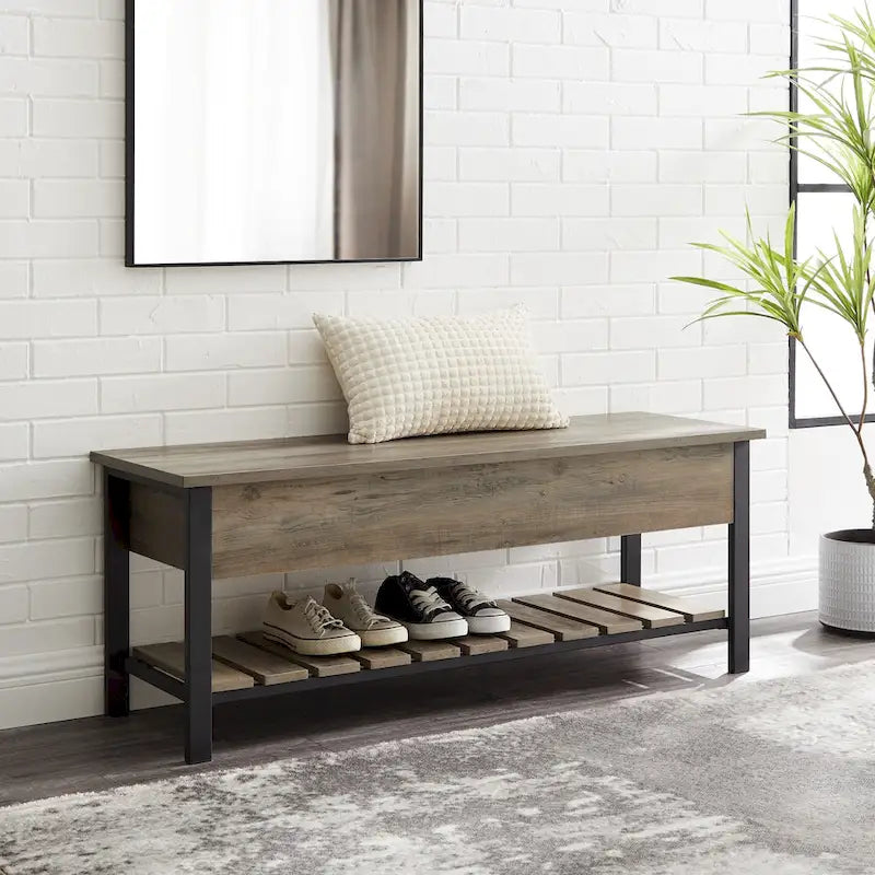 Paradise Hill Lift-Top Storage Bench by Middlebrook Designs 19