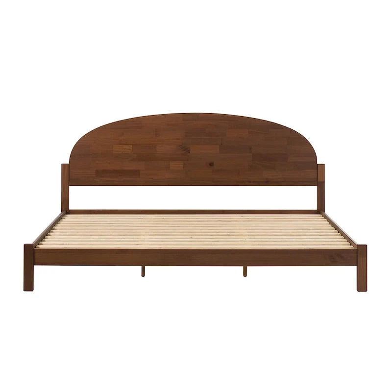 Solid Pine King Bed with Arched Headboard by Middlebrook Designs 8