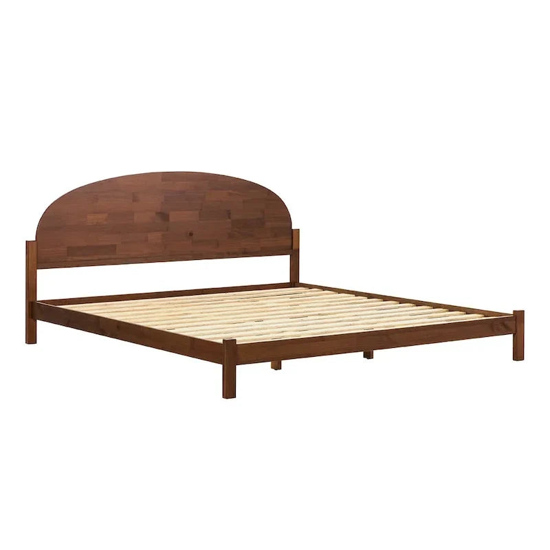 Solid Pine King Bed with Arched Headboard by Middlebrook Designs 9