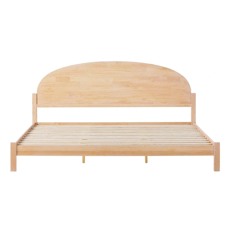Solid Pine King Bed with Arched Headboard by Middlebrook Designs 19