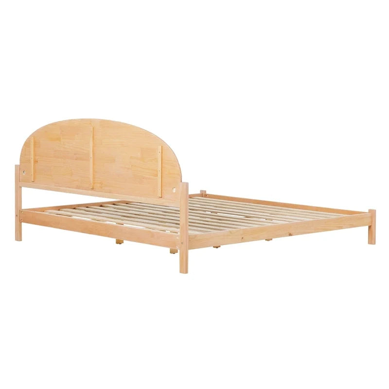 Solid Pine King Bed with Arched Headboard by Middlebrook Designs 21