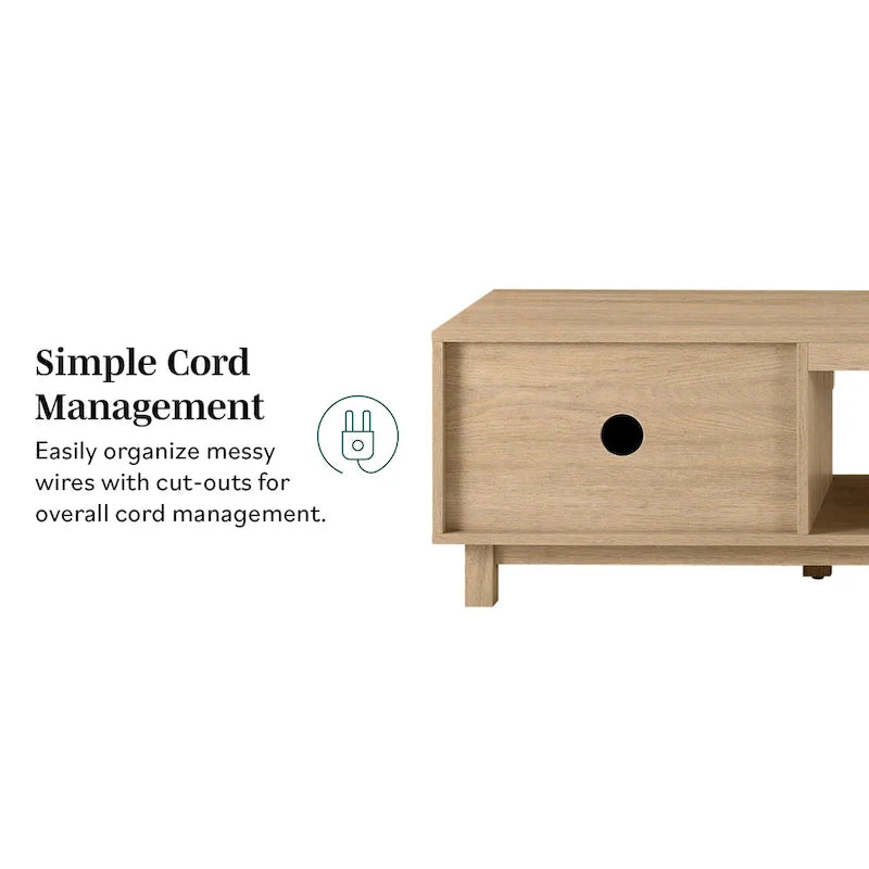 Middlebrook Designs Contemporary 70-Inch TV Stand with Fluted Doors 4