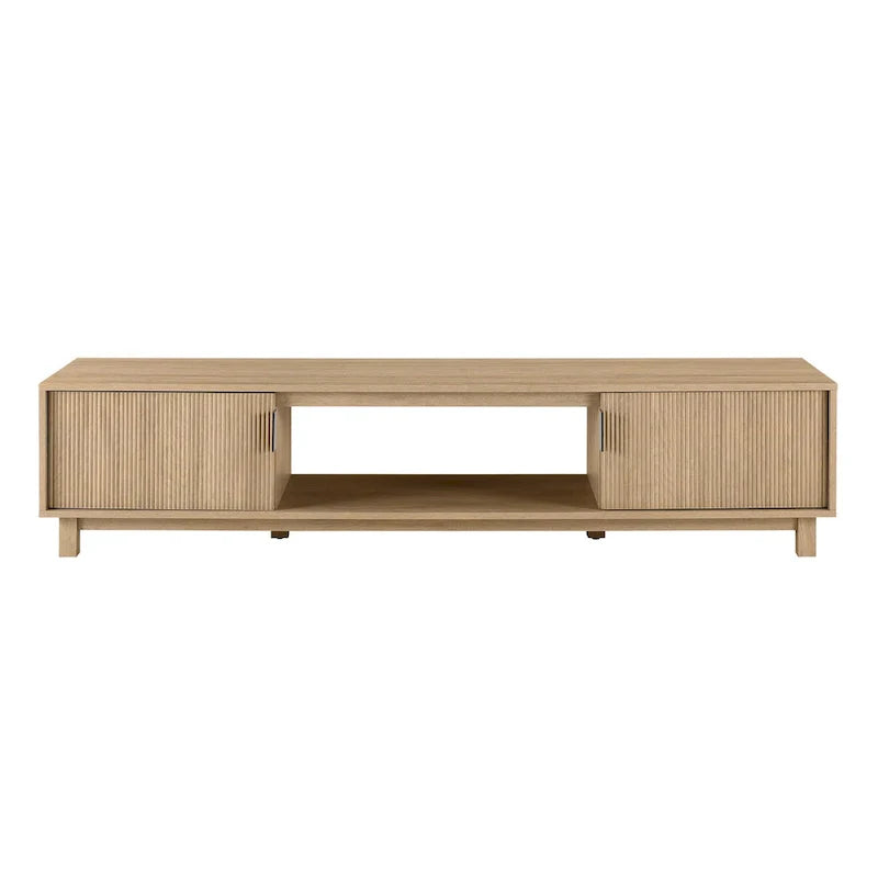 Middlebrook Designs Contemporary 70-Inch TV Stand with Fluted Doors 9