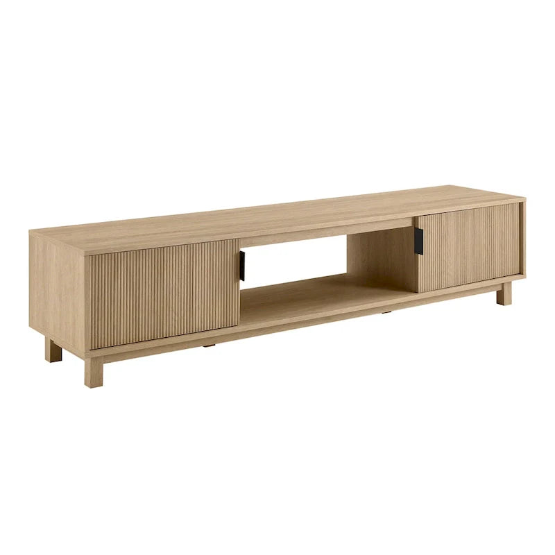 Middlebrook Designs Contemporary 70-Inch TV Stand with Fluted Doors 10