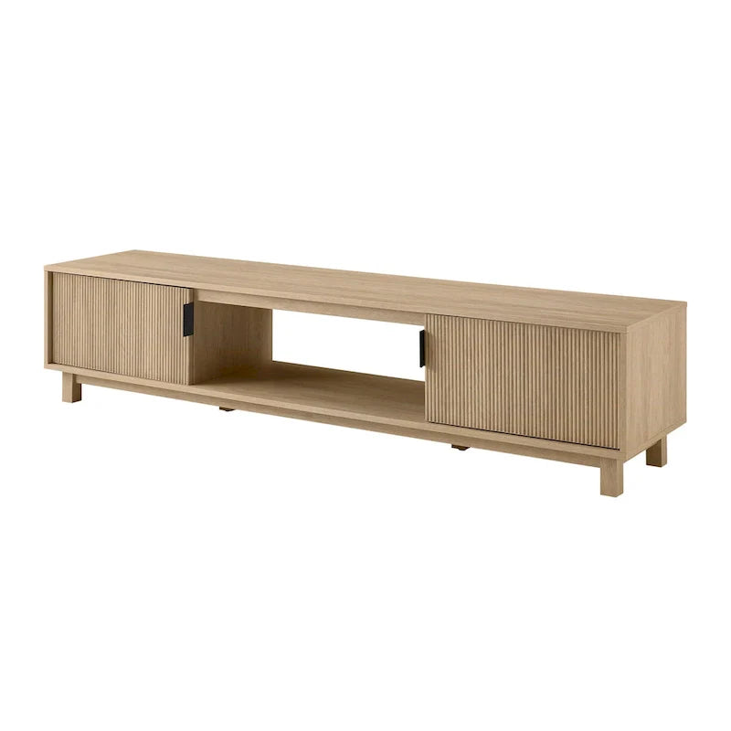 Middlebrook Designs Contemporary 70-Inch TV Stand with Fluted Doors 11
