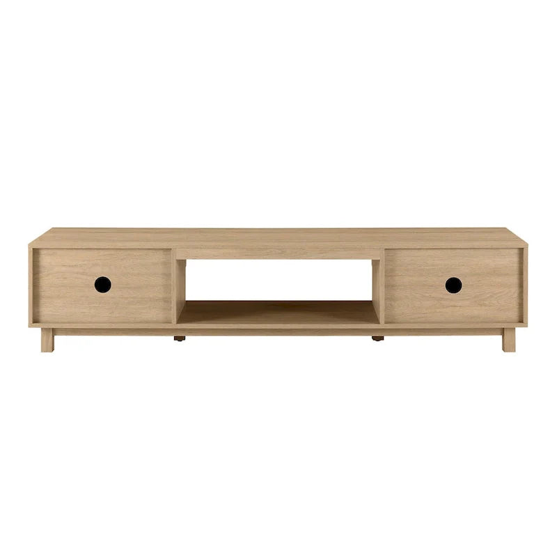 Middlebrook Designs Contemporary 70-Inch TV Stand with Fluted Doors 12