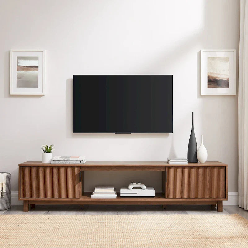 Middlebrook Designs Contemporary 70-Inch TV Stand with Fluted Doors 15