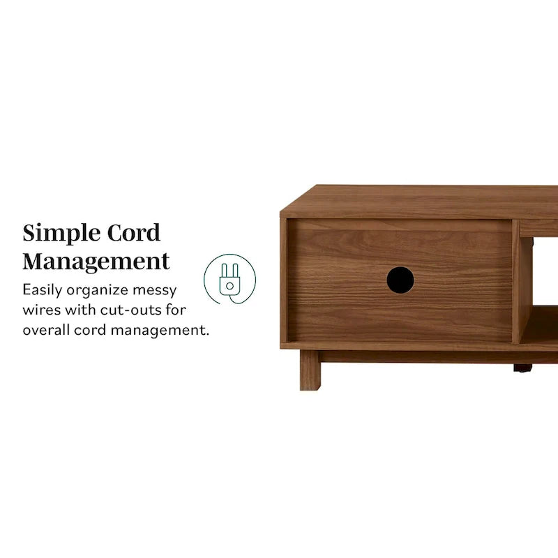 Middlebrook Designs Contemporary 70-Inch TV Stand with Fluted Doors 16
