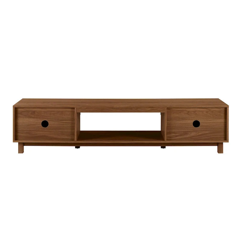 Middlebrook Designs Contemporary 70-Inch TV Stand with Fluted Doors 24