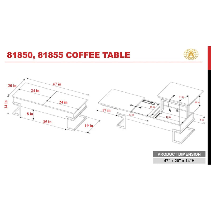 Contemporary Coffee Table 5