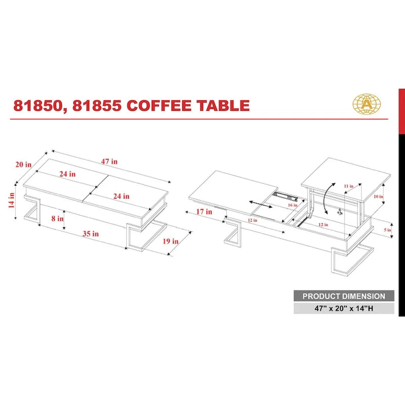 Contemporary Coffee Table 10