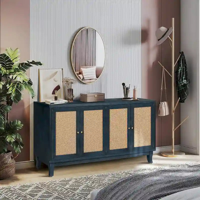 Rattan Storage Sideboard Cabinet 2
