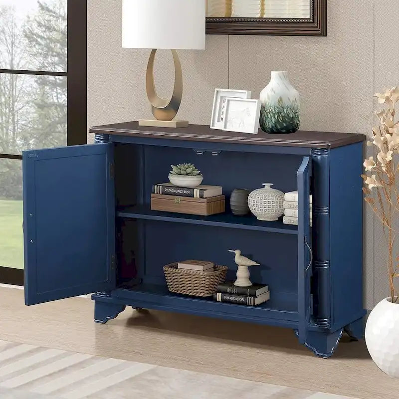 40-Inch Dresser Table with Adjustable Storage Shelves 6