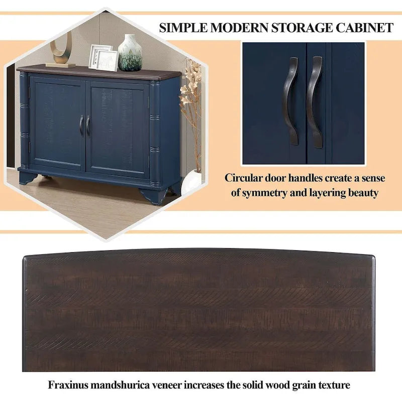 40-Inch Dresser Table with Adjustable Storage Shelves 11