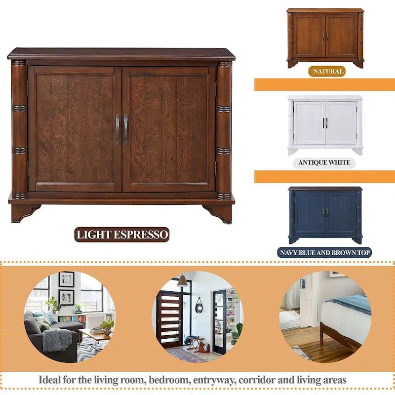 40-Inch Dresser Table with Adjustable Storage Shelves 24