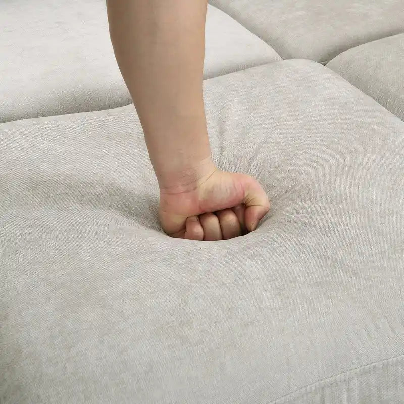 103-Inch Convertible Sectional Sofa Bed 21
