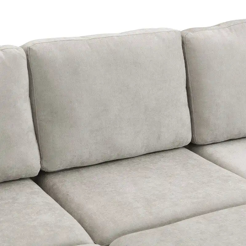 103-Inch Convertible Sectional Sofa Bed 22