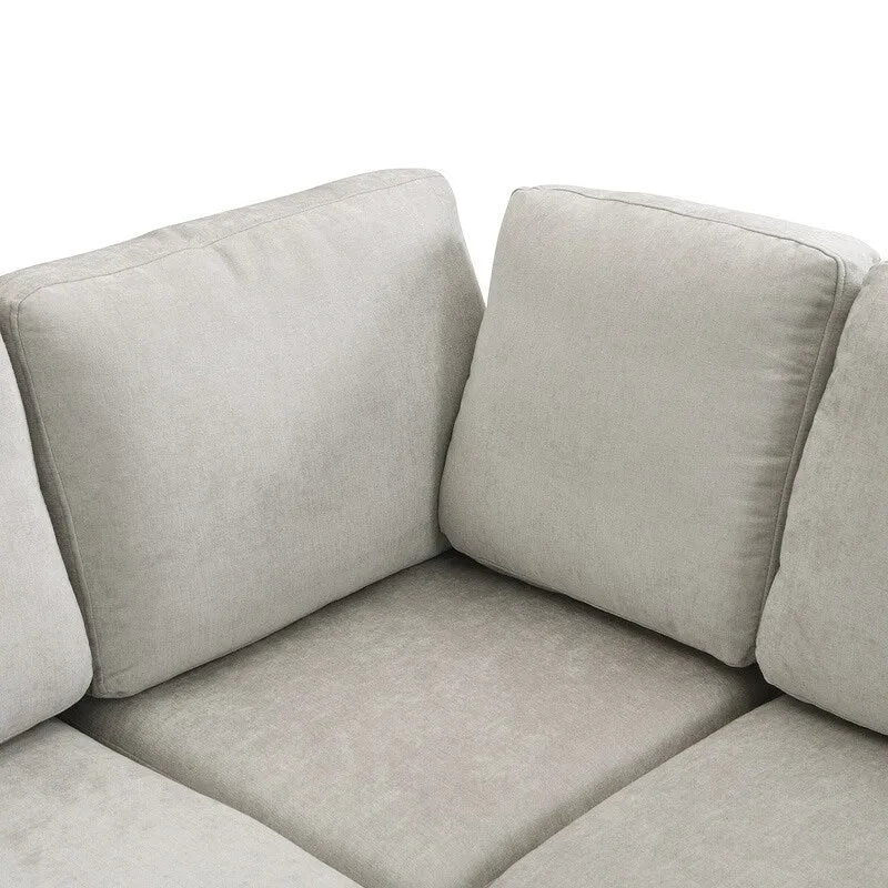 103-Inch Convertible Sectional Sofa Bed 23