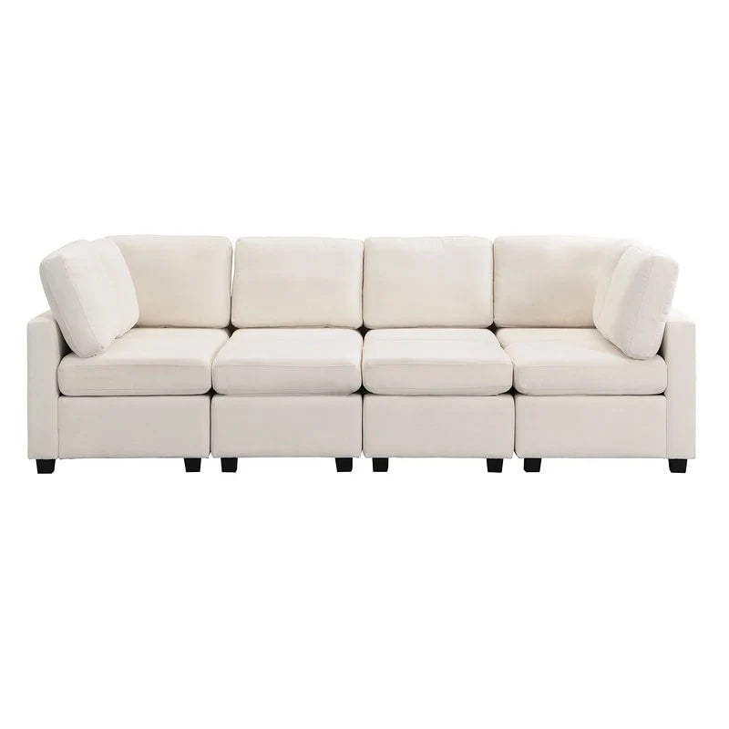 103-Inch Convertible Sectional Sofa Bed 30
