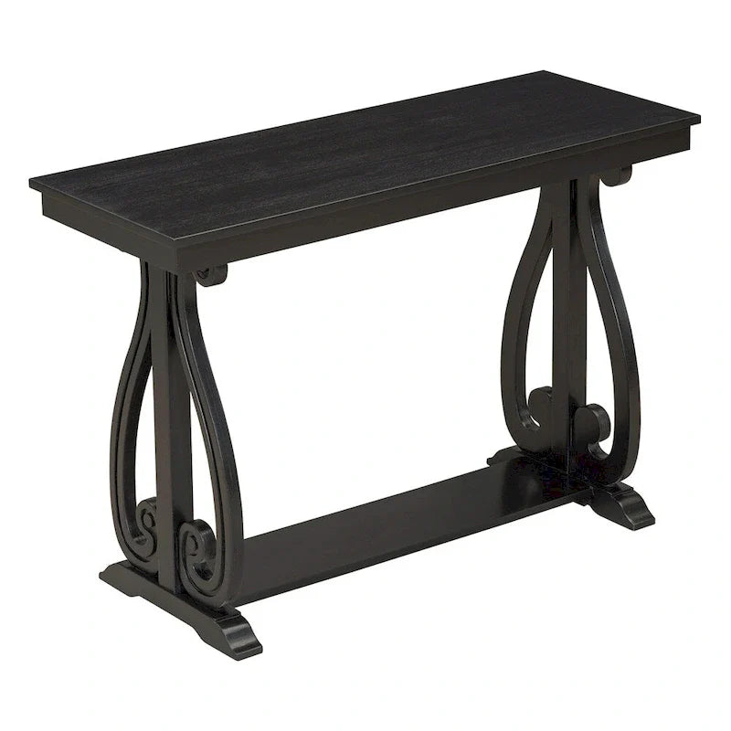48-Inch Rustic Vintage Console Table - Farmhouse Entryway Furniture 19