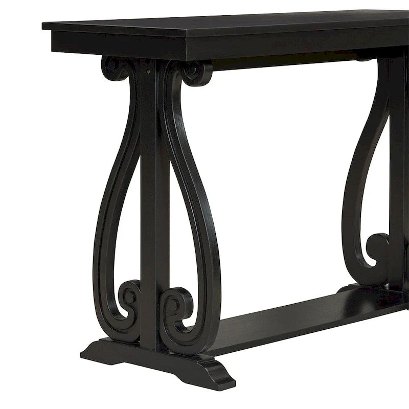 48-Inch Rustic Vintage Console Table - Farmhouse Entryway Furniture 20