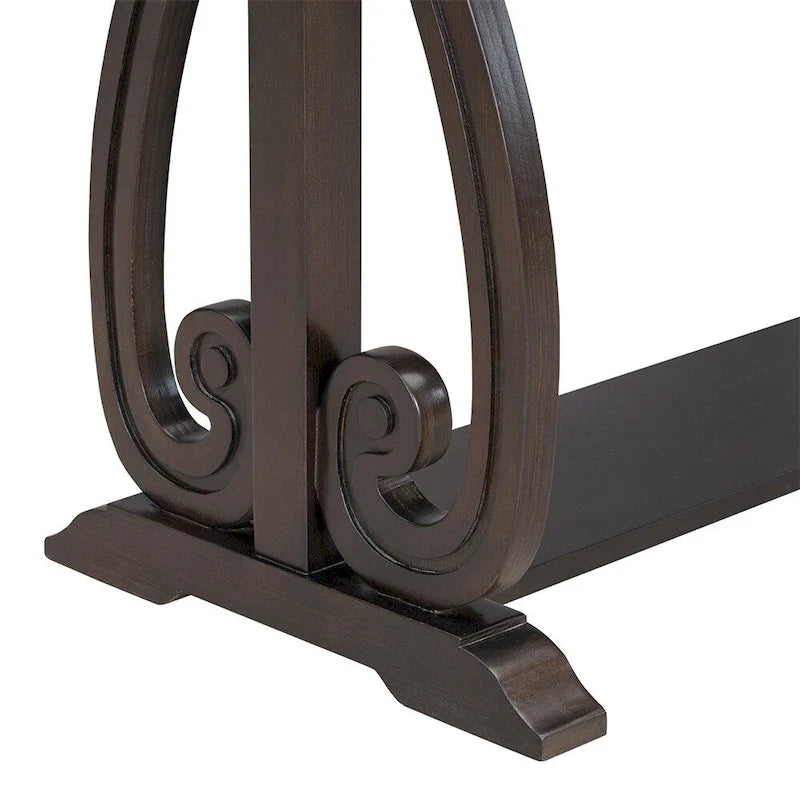 48-Inch Rustic Vintage Console Table - Farmhouse Entryway Furniture 28