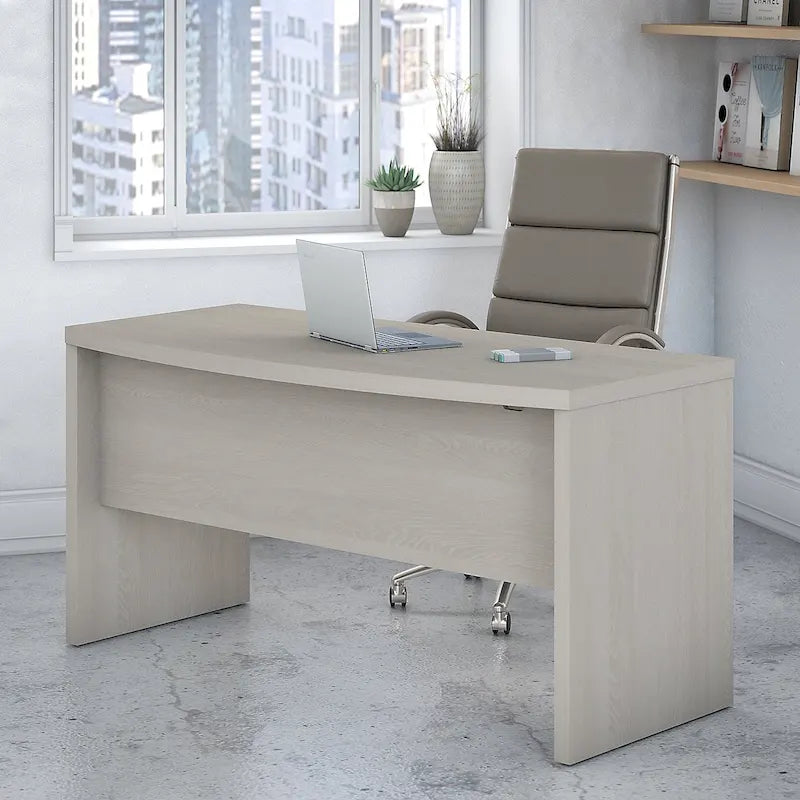 Bush Business Furniture Echo 60W Bow Front Desk 48