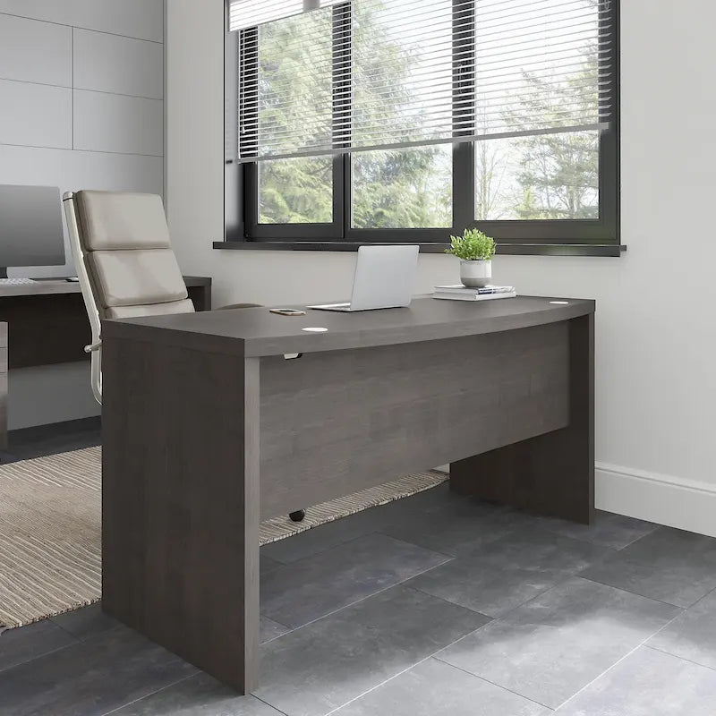 Bush Business Furniture Echo 60W Bow Front Desk 49