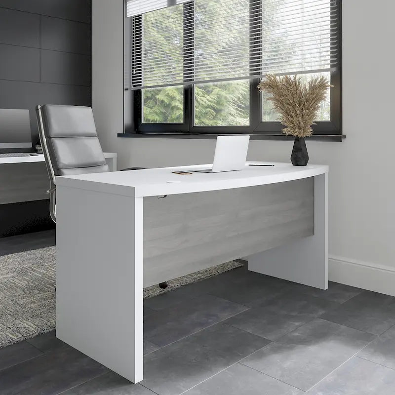 Bush Business Furniture Echo 60W Bow Front Desk 50