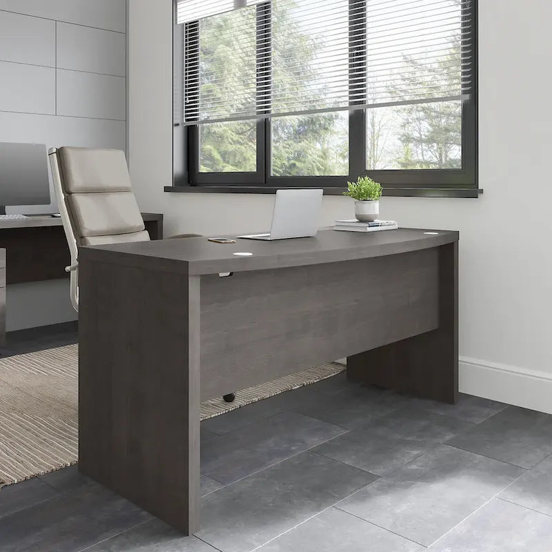 Bush Business Furniture Echo 60W Bow Front Desk 5