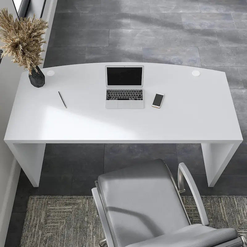 Bush Business Furniture Echo 60W Bow Front Desk 23