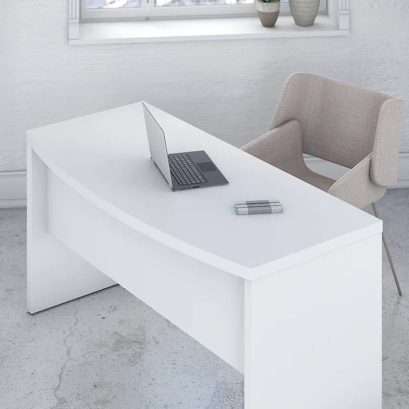 Bush Business Furniture Echo 60W Bow Front Desk 31