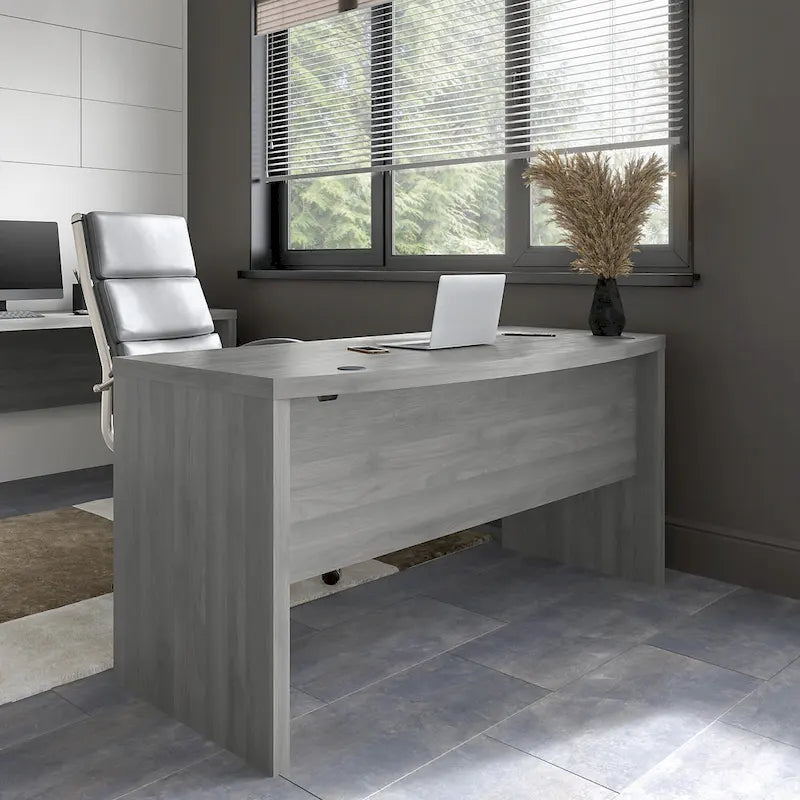 Bush Business Furniture Echo 60W Bow Front Desk 35