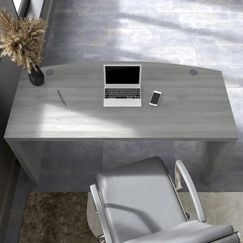 Bush Business Furniture Echo 60W Bow Front Desk 41