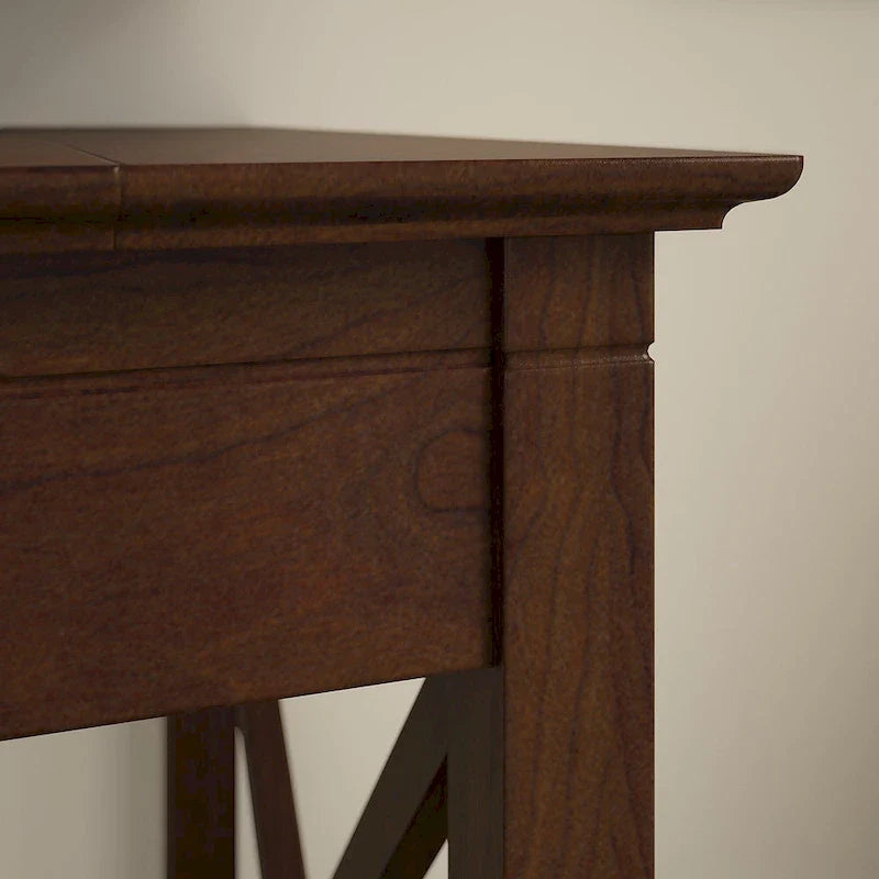 Bush Furniture Key West 60-Inch L-Shaped Desk with Rolling File Cabinet 4