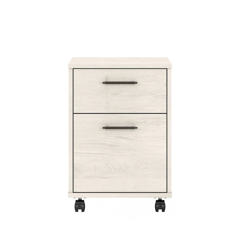 Bush Furniture Key West Mobile File Cabinet with 2 Drawers 10