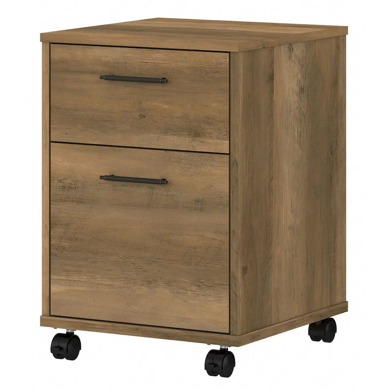 Bush Furniture Key West Mobile File Cabinet with 2 Drawers 16