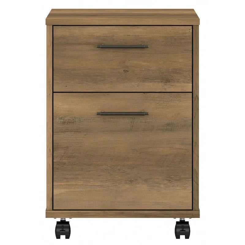 Bush Furniture Key West Mobile File Cabinet with 2 Drawers 17