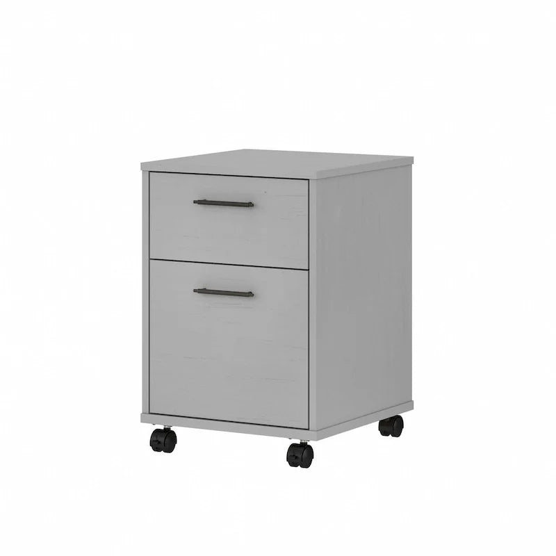 Bush Furniture Key West Mobile File Cabinet with 2 Drawers 30