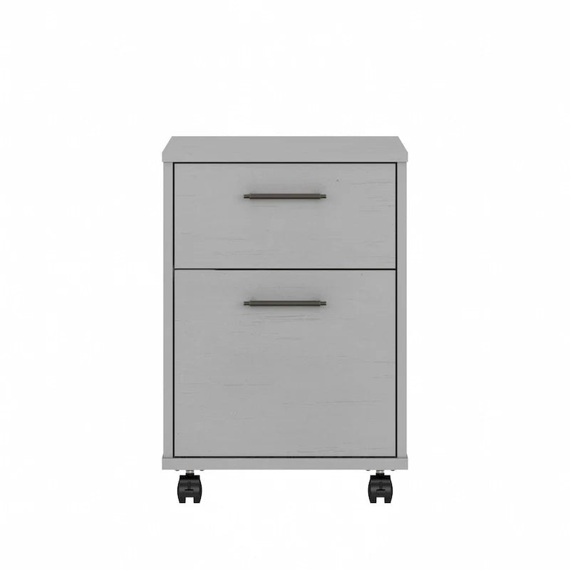 Bush Furniture Key West Mobile File Cabinet with 2 Drawers 31